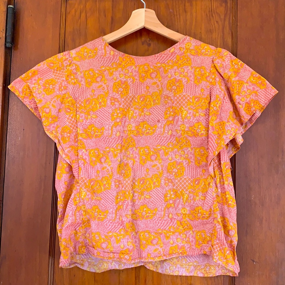 Uniqlo Batik Print Blouse